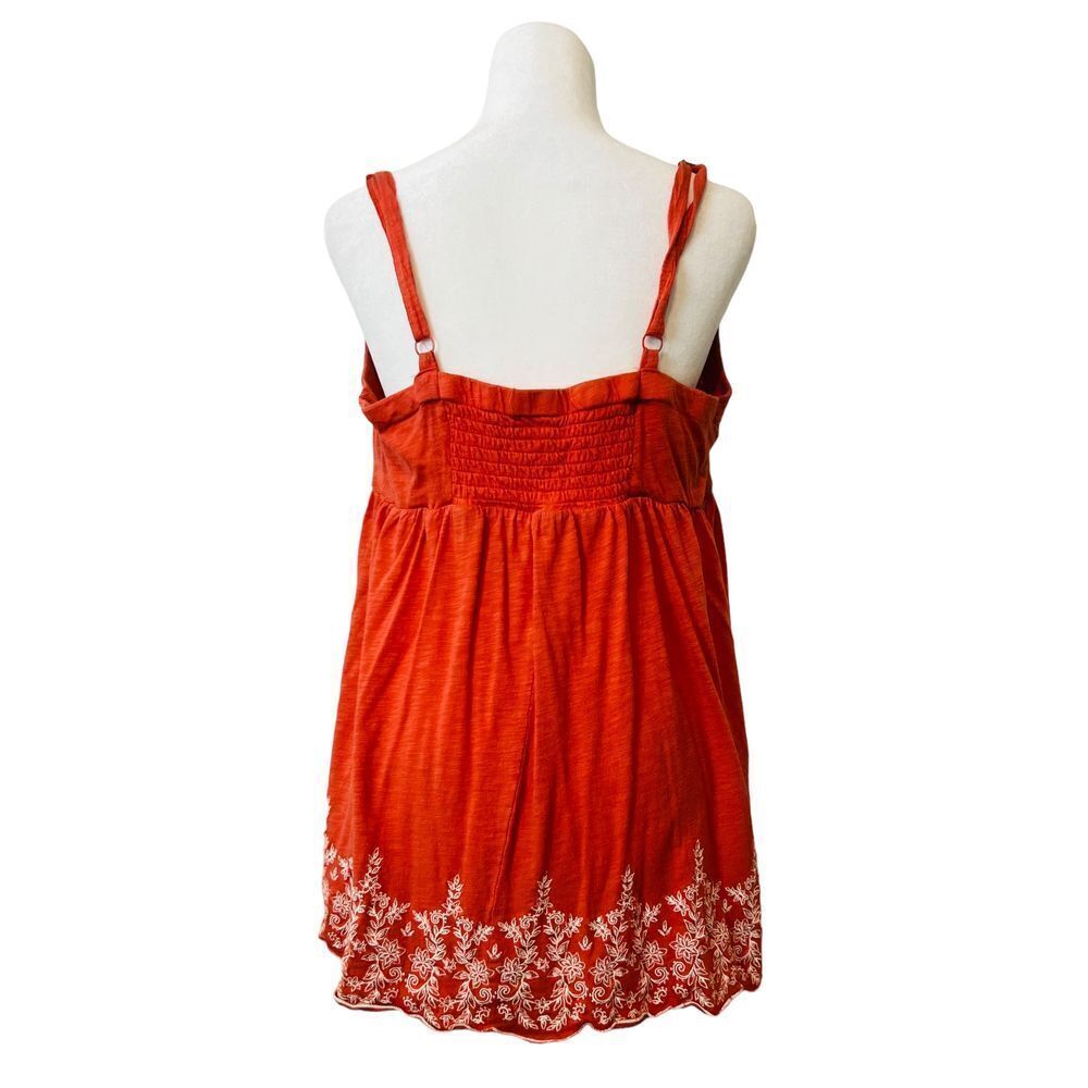 Torrid Adjustable Spaghetti Strap Embroidered Flo… - image 4